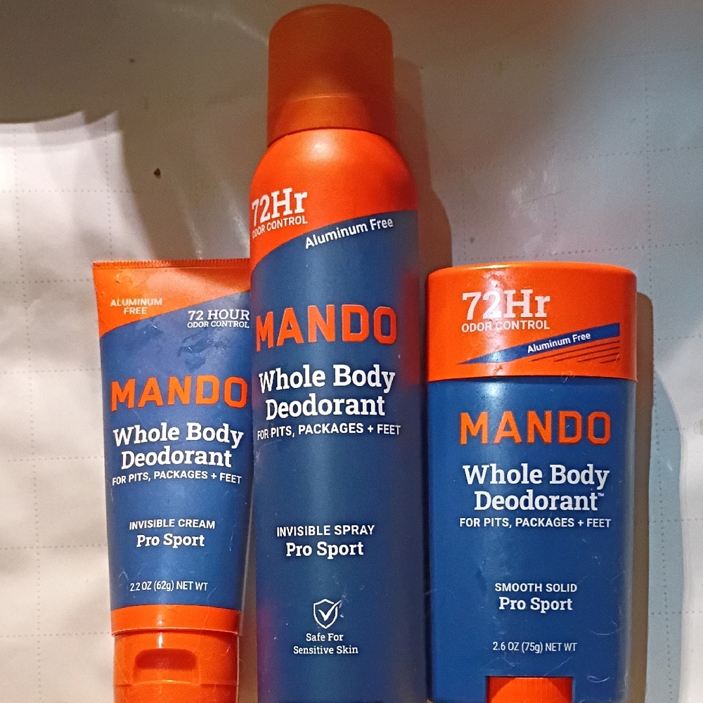MANDO TRIO WHOLE BODY DEODORANT PRO SPORT